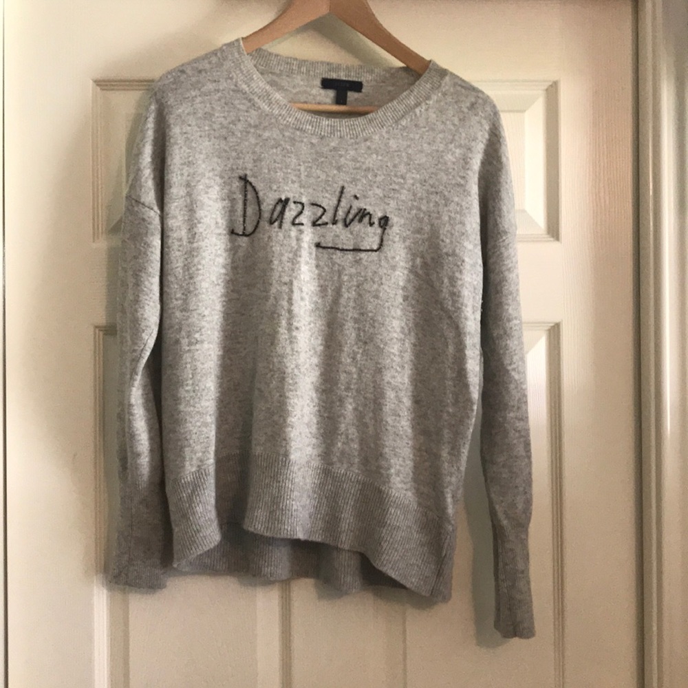 J. Crew “Dazzling” Sweater